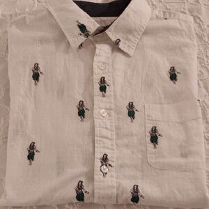 Sonoma Hawaiian print collar Shirt